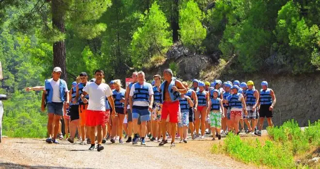 Side Rafting Canyoning and Zipline 1